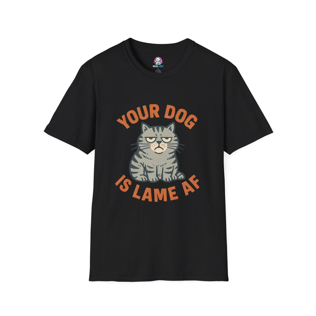 Lame Dog Cat T-shirt