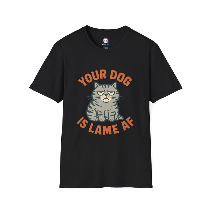 Lame Dog Cat T-shirt