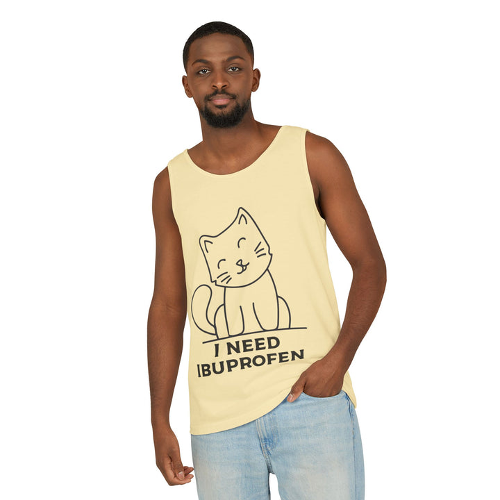 Funny Cat Tank Top, Summer Tee, Gifts for Cat Lovers, Cute Animal Apparel, Relaxing Casual Wear, Women's Funny Shirt