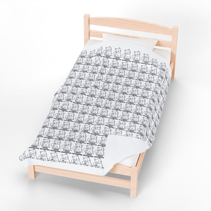 Cozy Velveteen Plush Blanket for Comfort and Warmth