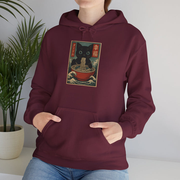 Cozy Cat-Inspired Hoodie: Perfect for Cat Lovers, Gift for Pet Owners, Winter Wear, Lounge Apparel, Unique Sweatshirt