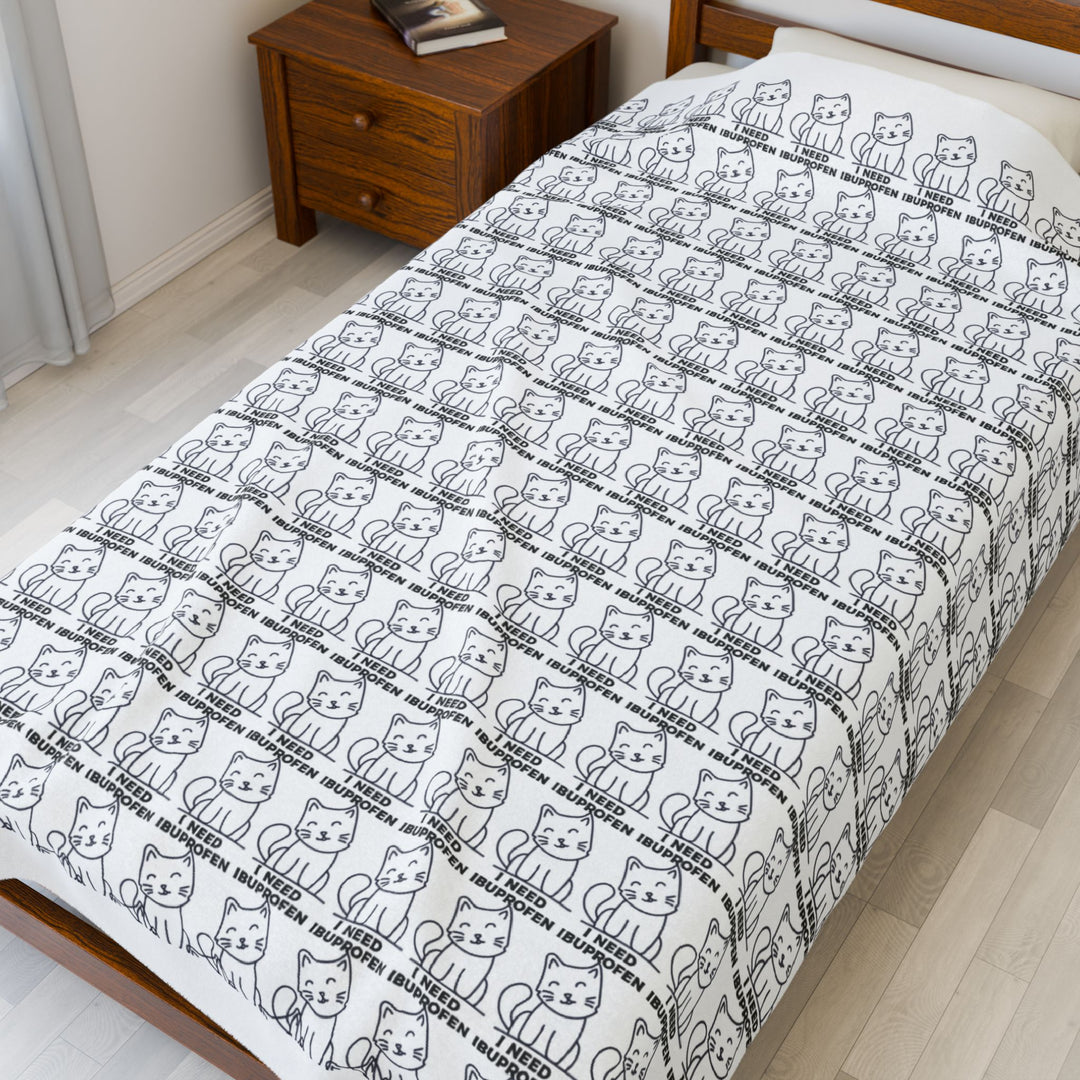 Cozy Velveteen Plush Blanket for Comfort and Warmth
