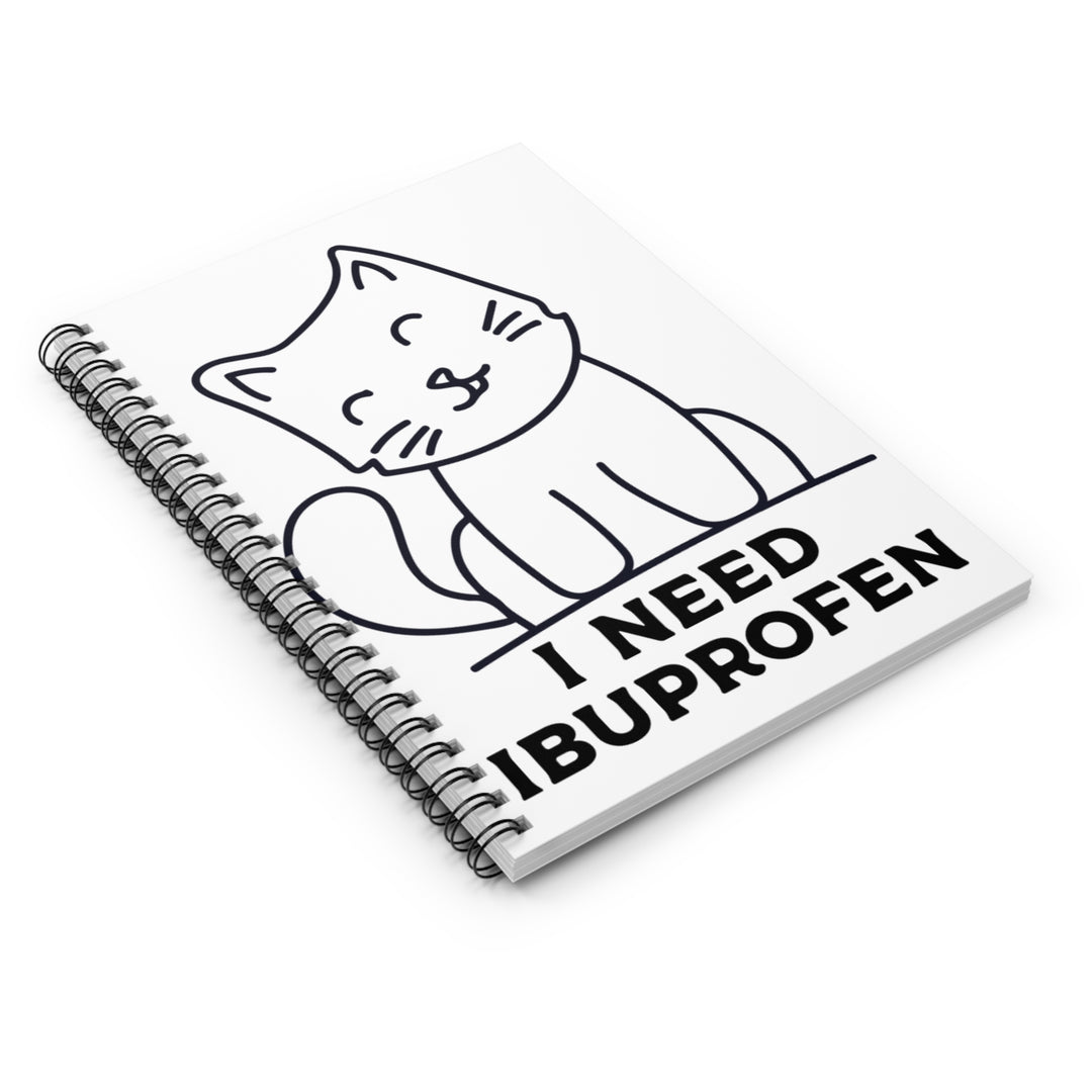 Cat-Themed Spiral Notebook - Perfect for Cat Lovers, Animal Enthusiasts, Gifts, Journals, Memo Pads