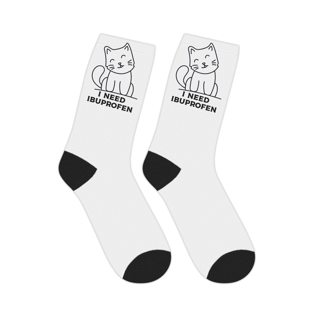 IBU Cat Mid-length Socks