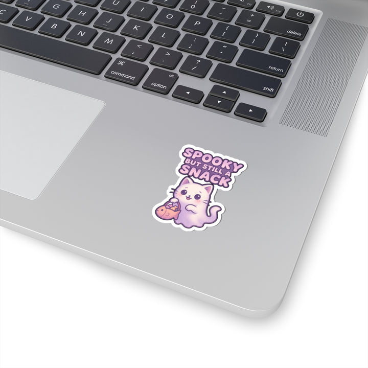 Cute Spooky Cat Stickers, Halloween Decor, Laptop Decals, Fun Gift for Cat Lovers, Whimsical Accessories