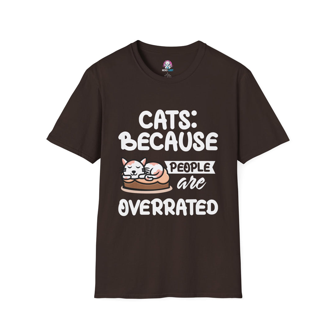Cats Better Than People Funny T-Shirt