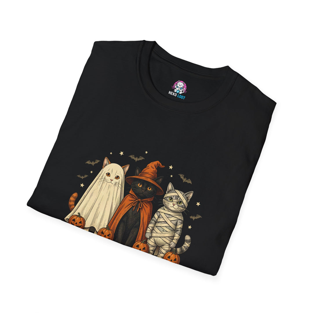 Halloween Cat Trio T-Shirt
