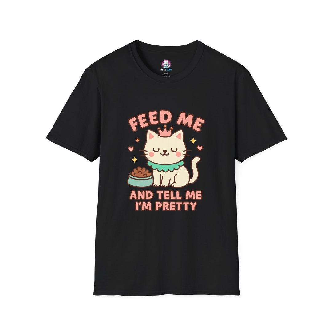 Princess Feed Me Cat T-Shirt