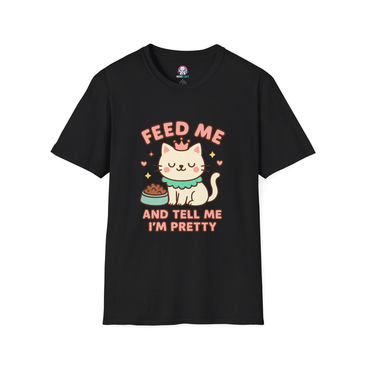 Princess Feed Me Cat T-Shirt