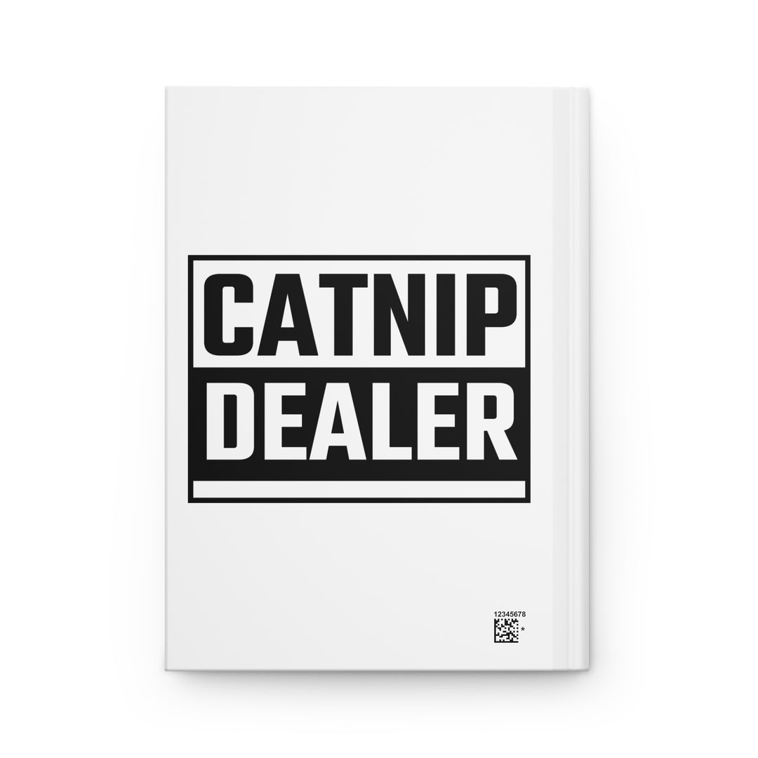Catnip Dealer Journal, Cat Lover Gift, Funny Journal, Pet Owner Notebook, Cat Lover Gift Ideas, Cute Stationery