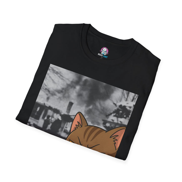 Disaster Cat Meme T-Shirt