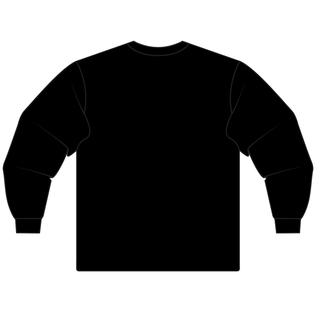 Spooky Snack Cat Long Sleeve T-Shirt