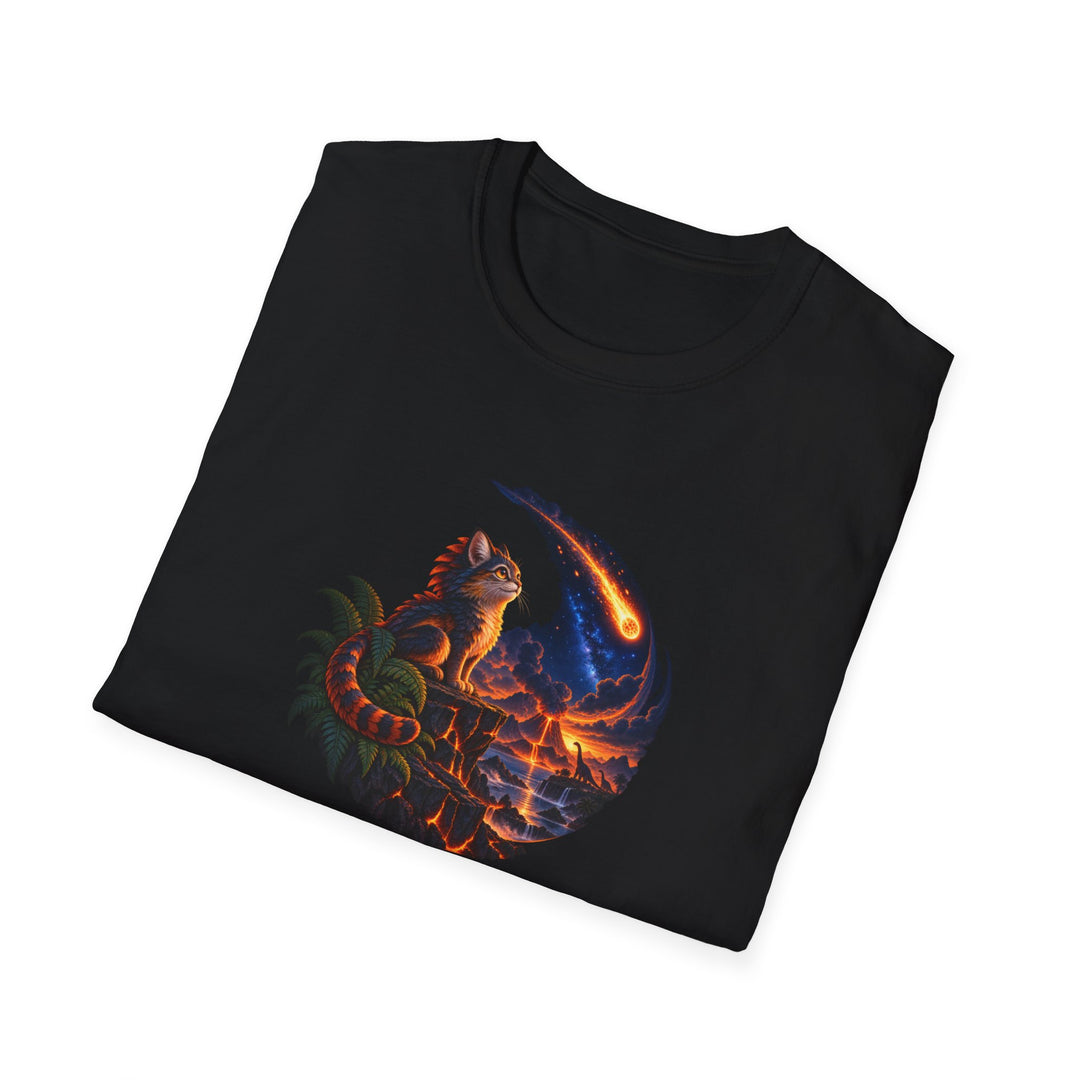 Meteor Window Seat Cat T-Shirt