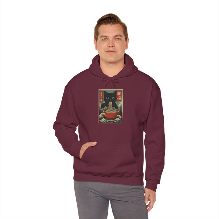 Cozy Cat-Inspired Hoodie: Perfect for Cat Lovers, Gift for Pet Owners, Winter Wear, Lounge Apparel, Unique Sweatshirt