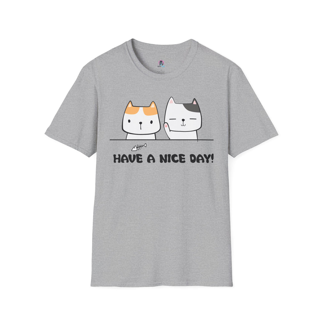 Nice Day Cat Graphic T-Shirt