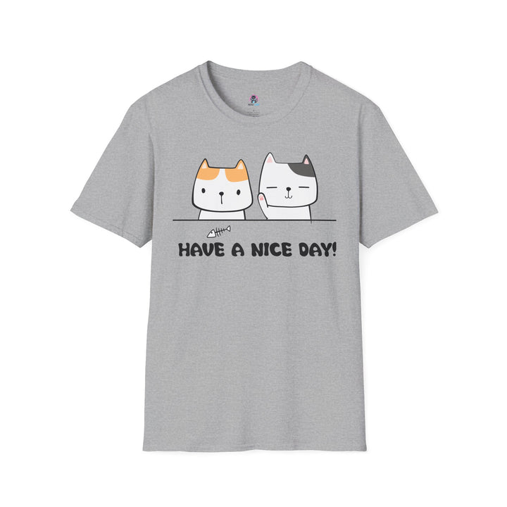 Nice Day Cat Graphic T-Shirt