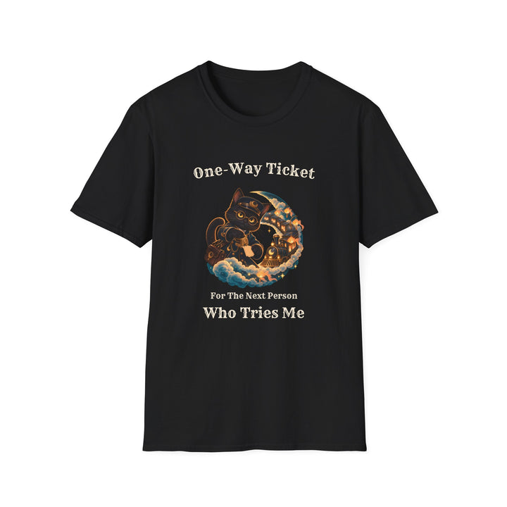 Spirit Train Inspector Cat T-Shirt