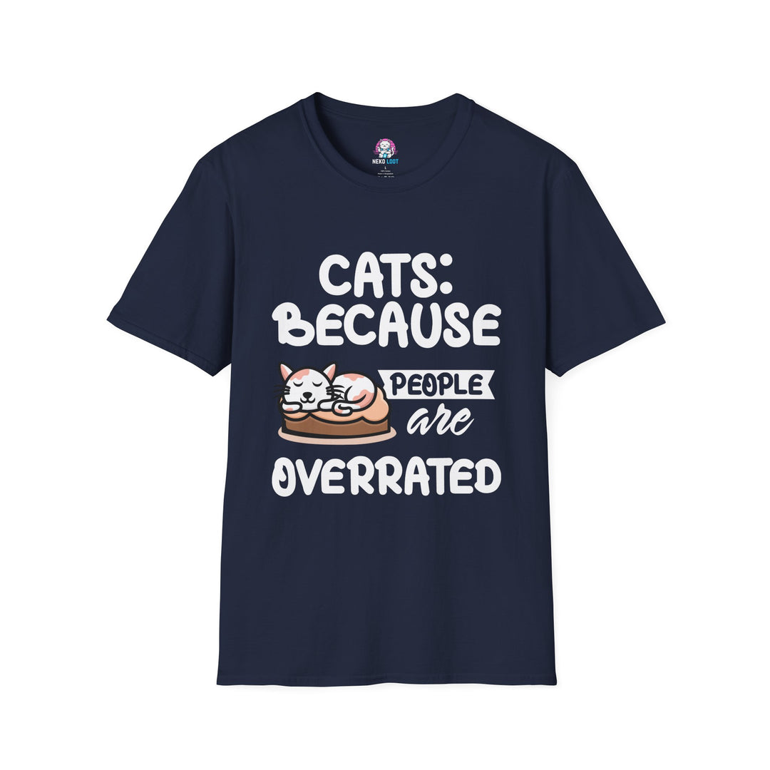 Cats Better Than People Funny T-Shirt