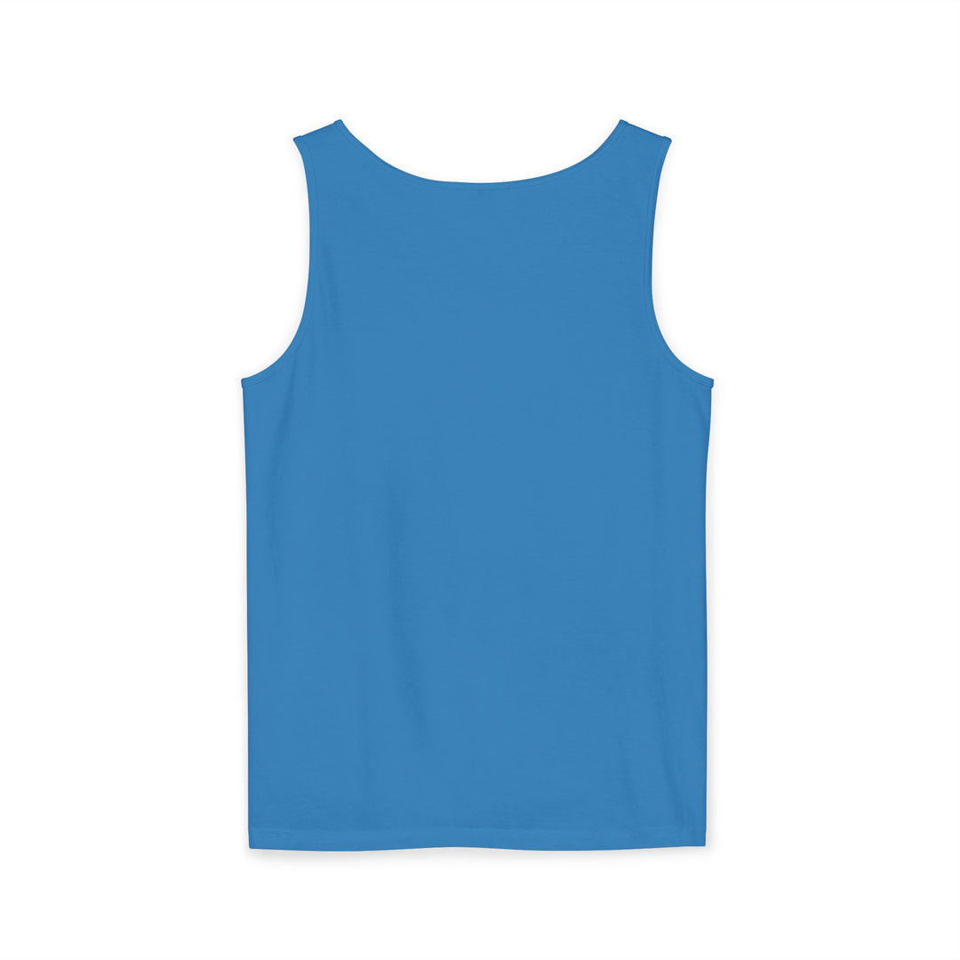 Anime Cat Warrior Tank Top, Unisex Graphic Tee, Cute Anime Apparel, Summer Fashion, Gift for Anime Fans