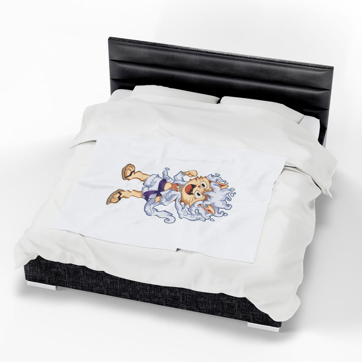 Luffy Cat Plush Blanket