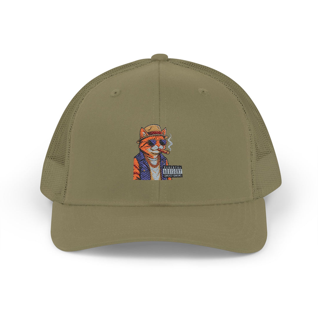 Paw-some Embroidered Snapback Trucker Cap, Dog Lover Hat, Pet Owner Gift, Animal Lover Cap, Casual Style, Unique Headwear