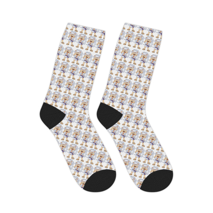 Luffy Cat Mid-Length Socks