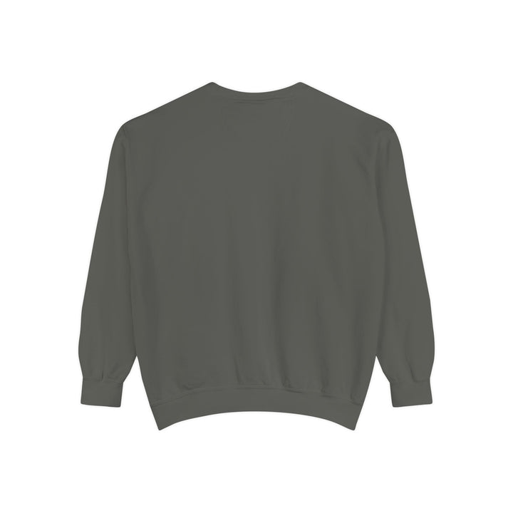 Sunset Samurai Sweatshirt | Cozy Unisex Garment-Dyed Pullover, Gift for Anime Lovers, Japanese Aesthetic Apparel, Fall Fashion, Casual Wear