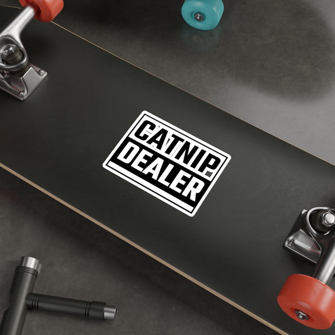 Catnip Dealer Die-Cut Sticker