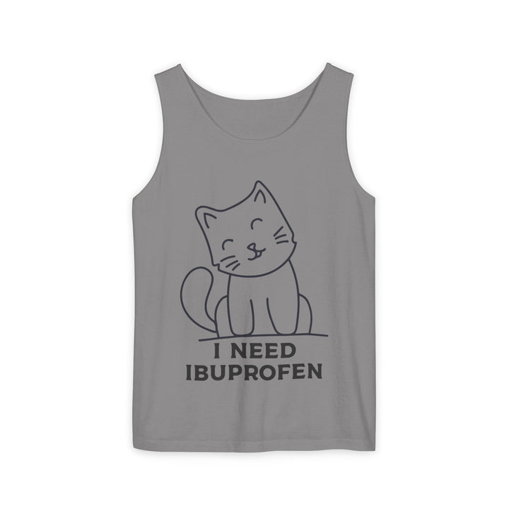 Funny Cat Tank Top, Summer Tee, Gifts for Cat Lovers, Cute Animal Apparel, Relaxing Casual Wear, Women's Funny Shirt