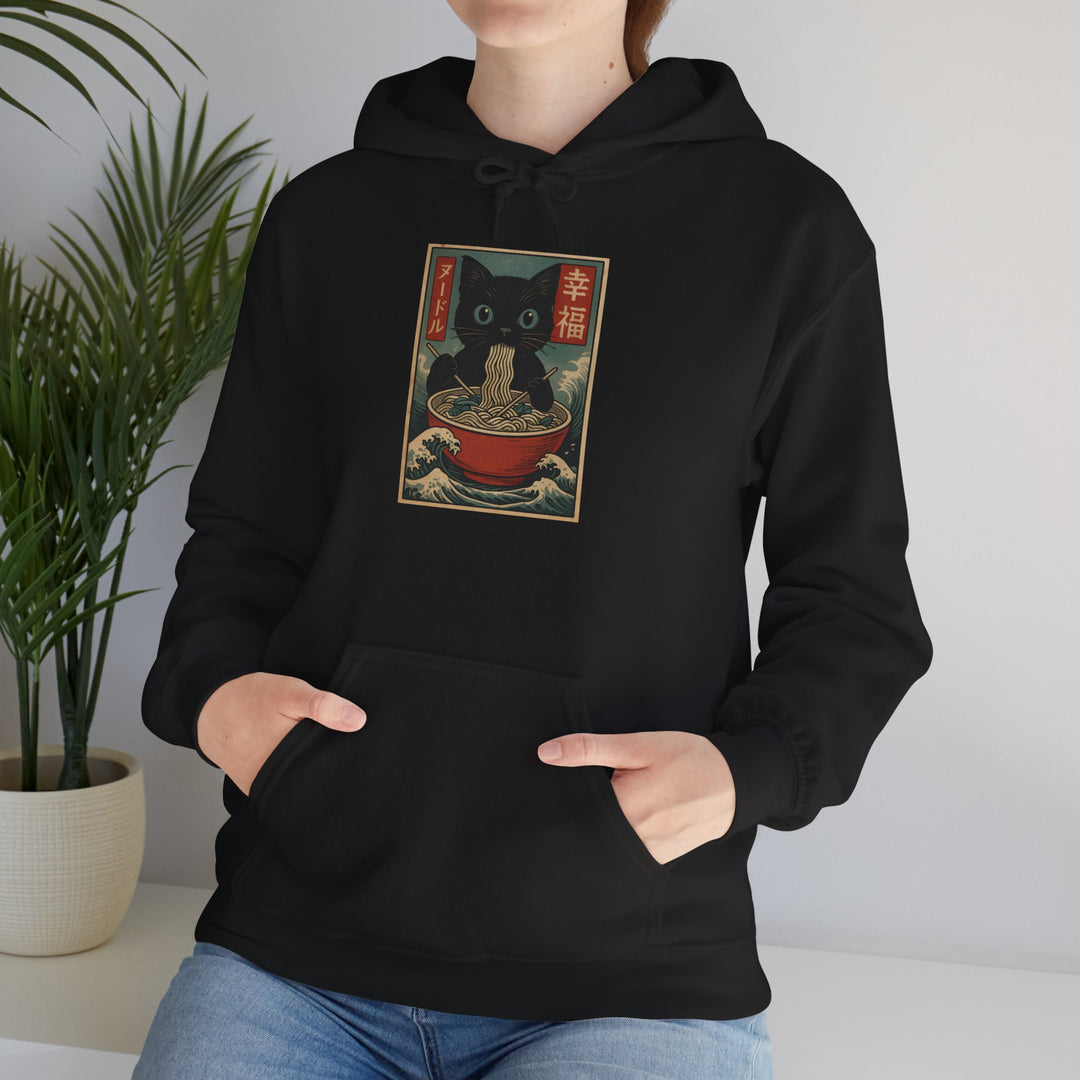 Cozy Cat-Inspired Hoodie: Perfect for Cat Lovers, Gift for Pet Owners, Winter Wear, Lounge Apparel, Unique Sweatshirt