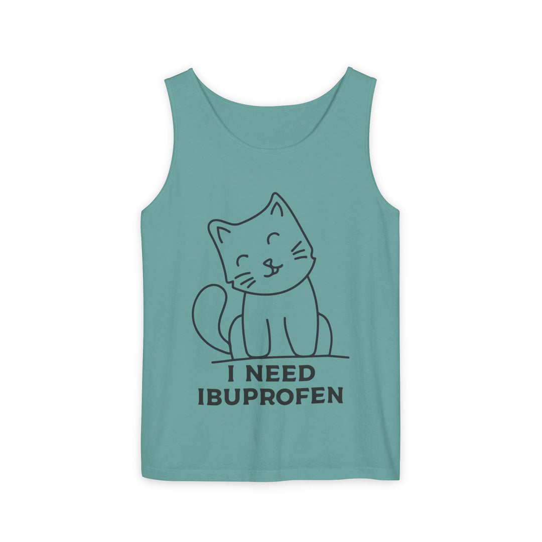 Funny Cat Tank Top, Summer Tee, Gifts for Cat Lovers, Cute Animal Apparel, Relaxing Casual Wear, Women's Funny Shirt