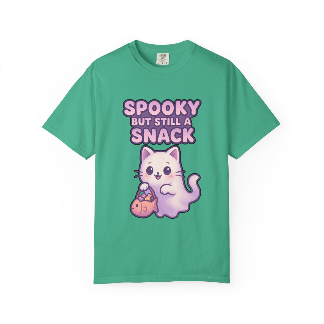 Spooky Snack Clever Cat T-Shirt