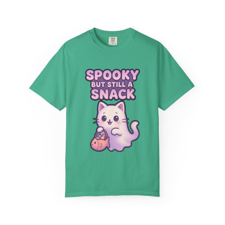 Spooky Snack Clever Cat T-Shirt