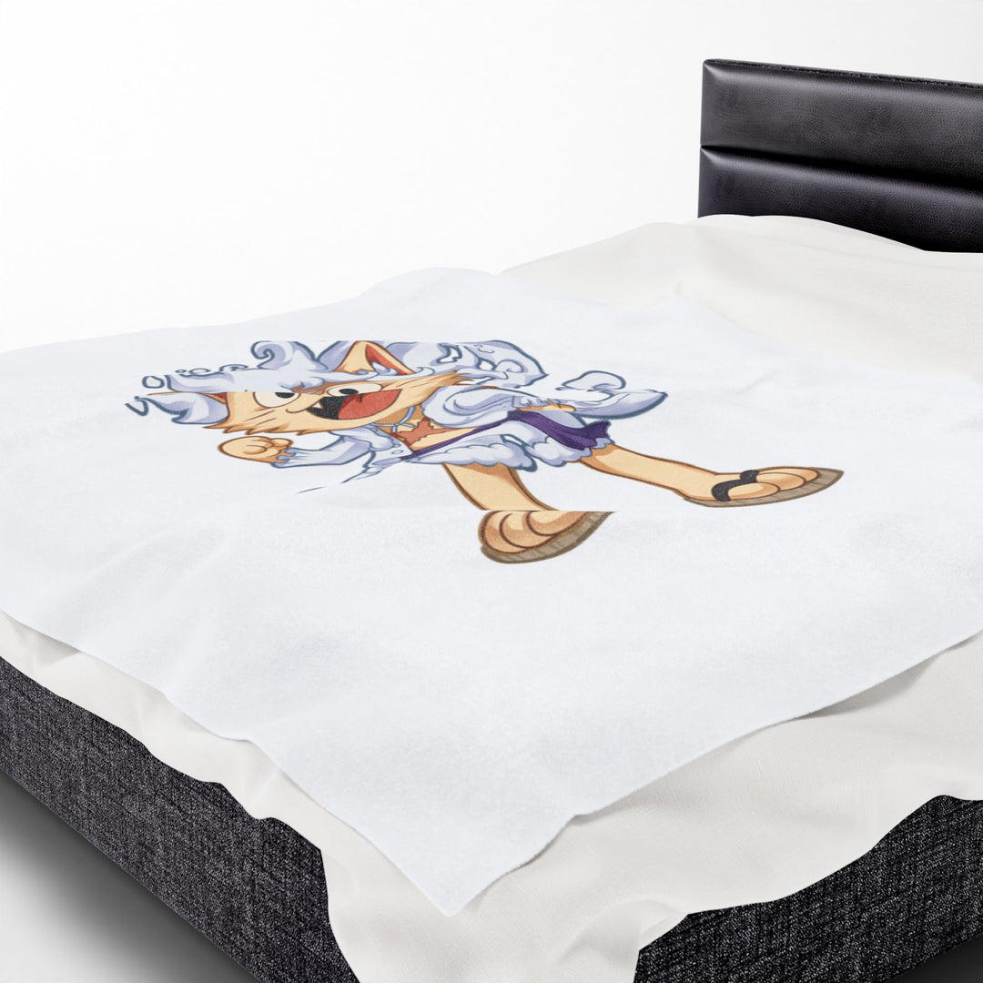 Luffy Cat Plush Blanket