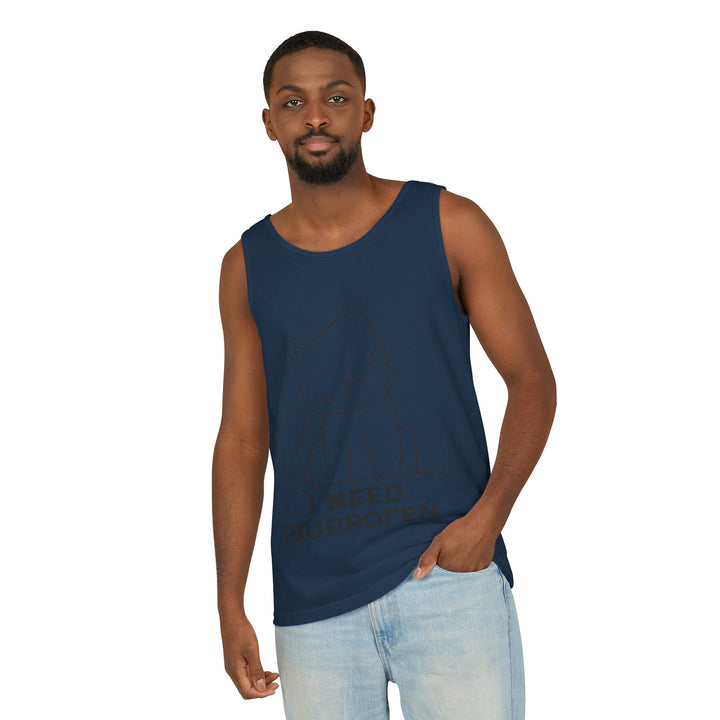 Funny Cat Tank Top, Summer Tee, Gifts for Cat Lovers, Cute Animal Apparel, Relaxing Casual Wear, Women's Funny Shirt