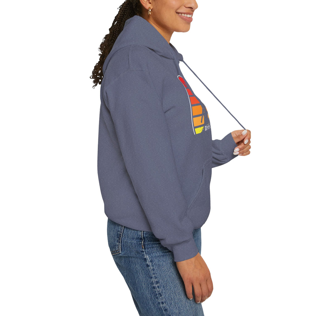 Samurai Cat Sunset Hoodie