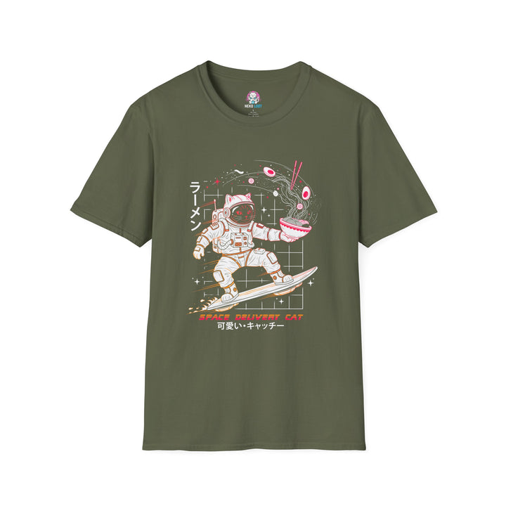 Space Delivery Cat Unisex T-Shirt