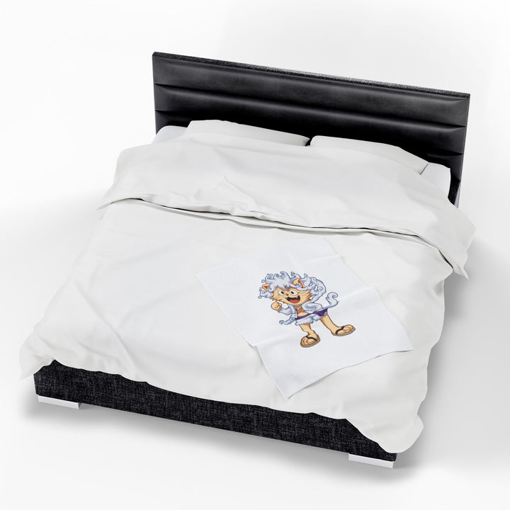 Luffy Cat Plush Blanket