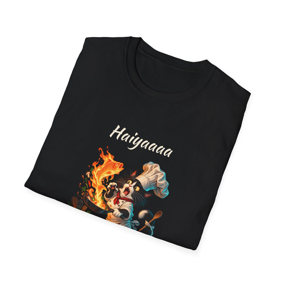 Cooking Show Catastrophe Cat T-Shirt