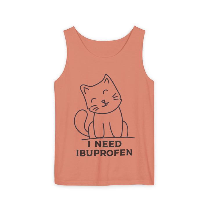 Funny Cat Tank Top, Summer Tee, Gifts for Cat Lovers, Cute Animal Apparel, Relaxing Casual Wear, Women's Funny Shirt