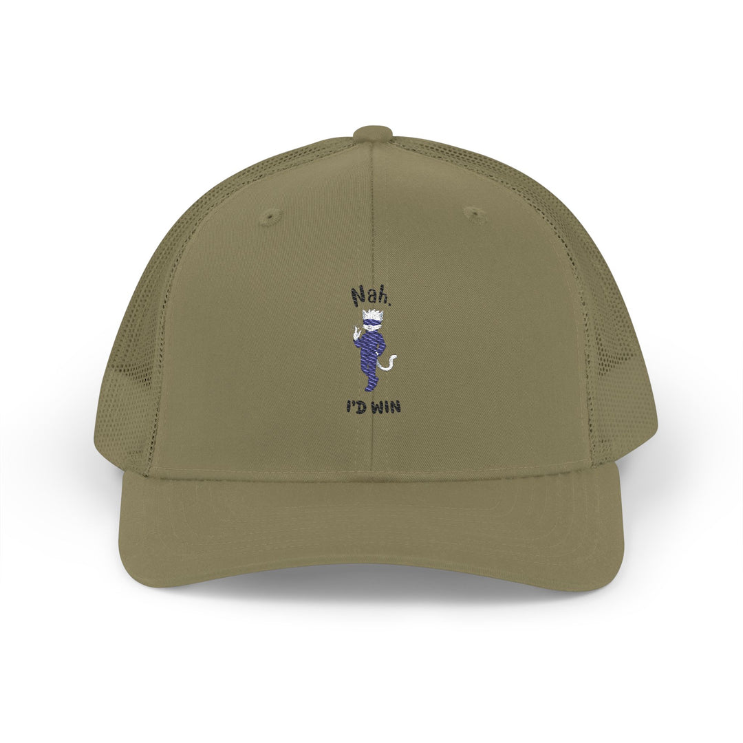 Embroidered Snapback Trucker Cap - Casual Cool Hats for Outdoor Fun, Summer Activities, Gifts, Baseball, Festivals