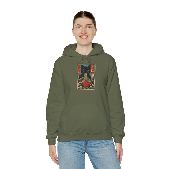 Cozy Cat-Inspired Hoodie: Perfect for Cat Lovers, Gift for Pet Owners, Winter Wear, Lounge Apparel, Unique Sweatshirt