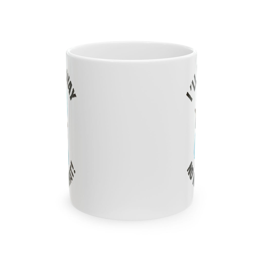 Motivational Ceramic Mug with an Anime-Inspired Cat Demon Slayer and the Slogan I'll Find a Way No Matter What Cute Coffee Mug Inspirational Drinkware Gift for Students Funny Character Mug