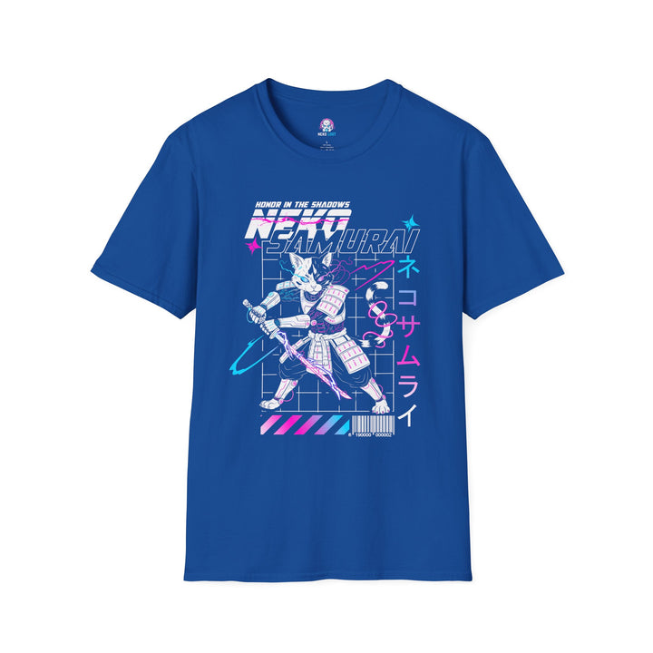Neko Samurai Graphic T-Shirt