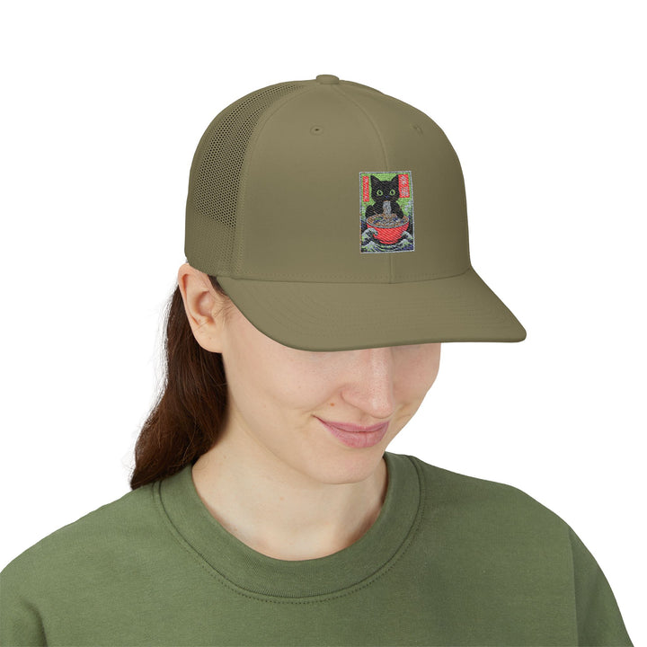 Cat-Themed Snapback Trucker Cap, Perfect for Pet Lovers, Unique Gift for Cat Owners, Summer Style Hat, Fun Accessory for Outdoor Events