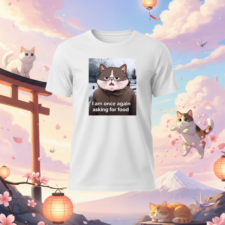 Bernie Meme Cat T-Shirt