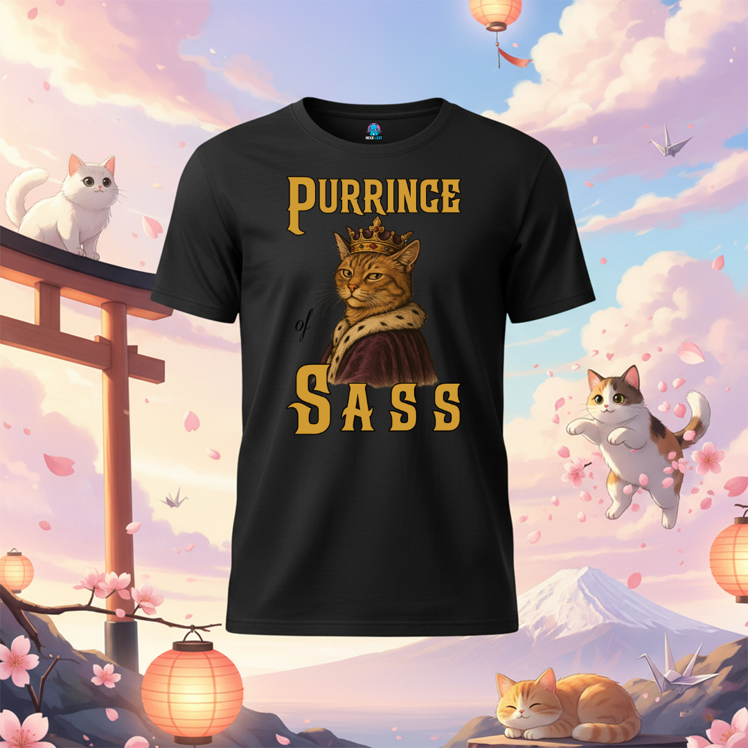Purrince of Sass Cat T-Shirt
