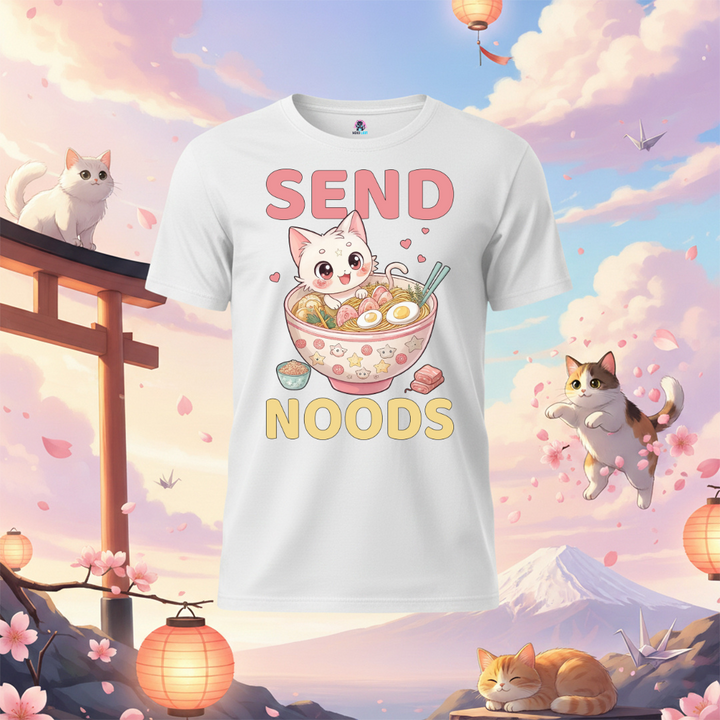Send Noods Cat T-Shirt