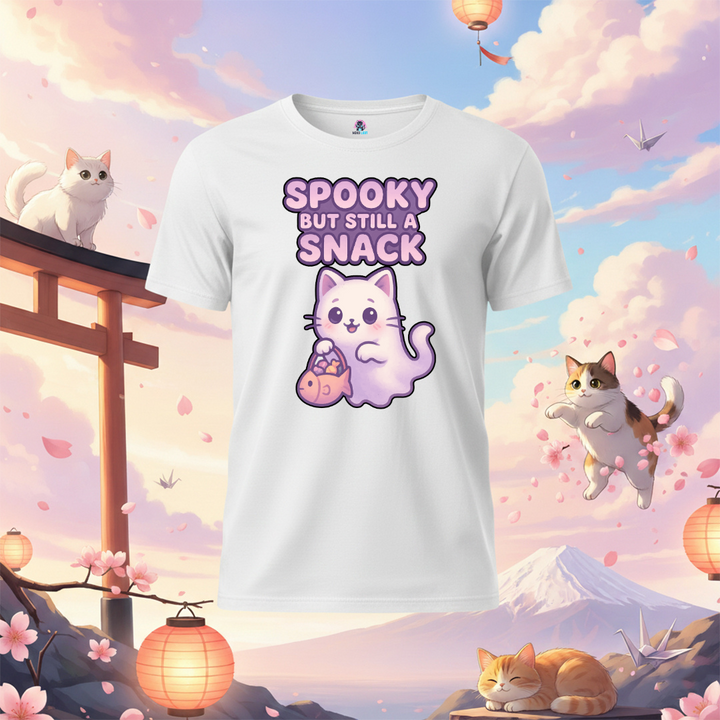 Spooky Snack Cat T-Shirt