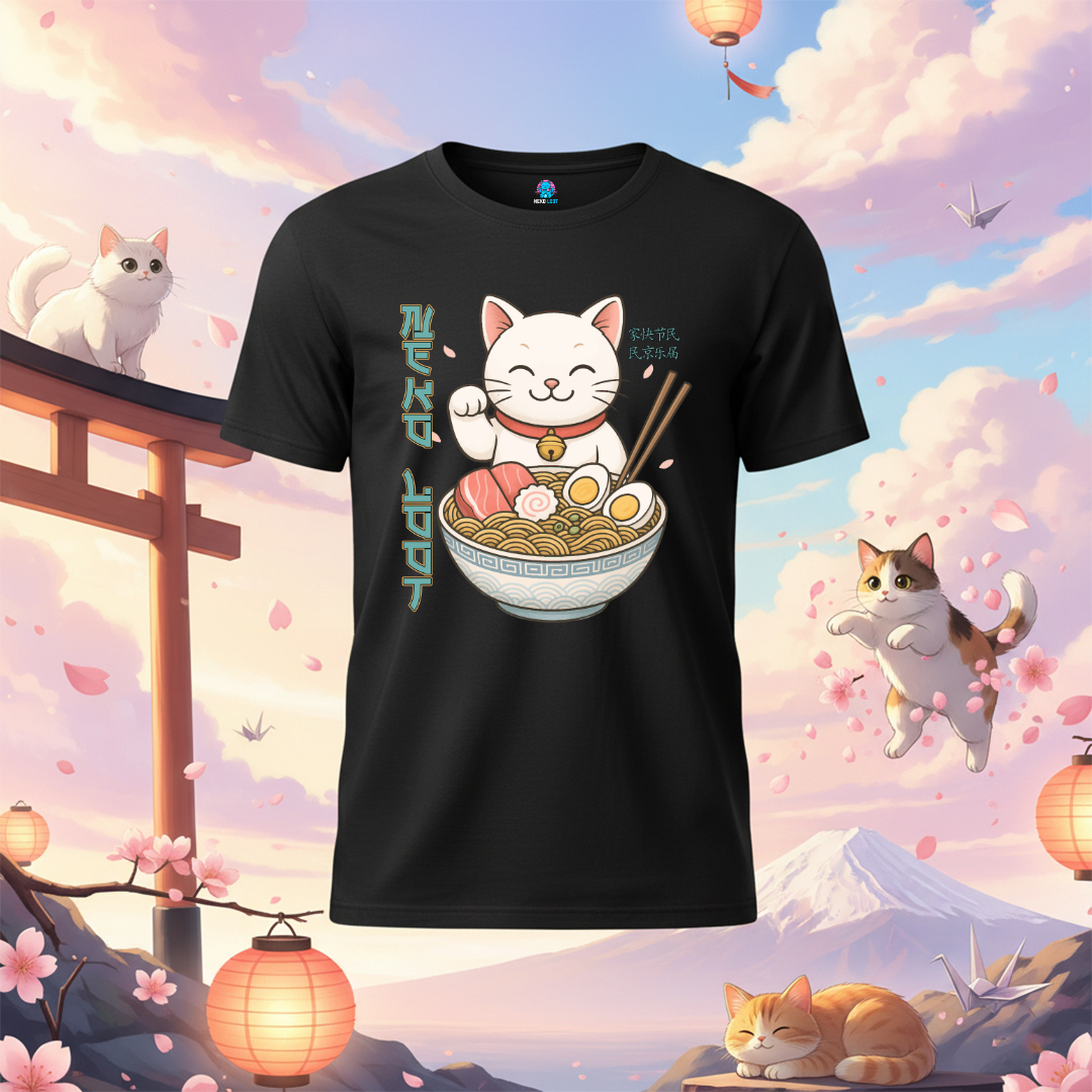 Neko Loot Lucky Cat T-Shirt